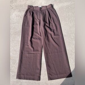 Abercrombie and Fitch sloane tailored pants trouser mocha curve love 10 short